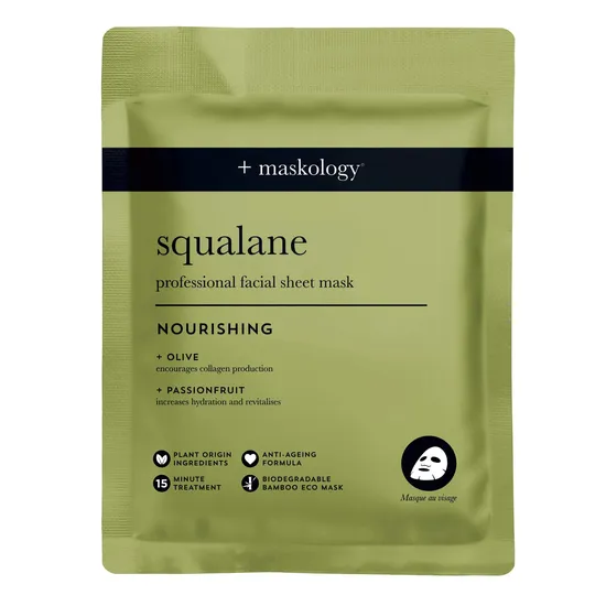 Maskology Nourishing Squalane Face Sheet Mask