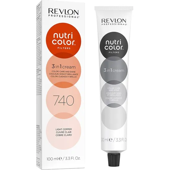Revlon Professional Nutri Colour Filters Mini-Size: 740 Light Copper