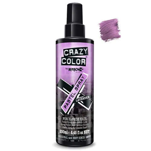 Crazy Color Pastel Spray Temporary Hair Dye Lavender