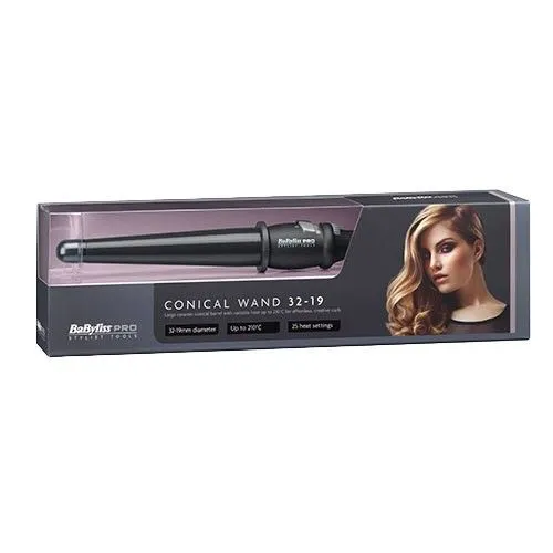 Babyliss Pro Dial A Heat Conical Wand 32Mm