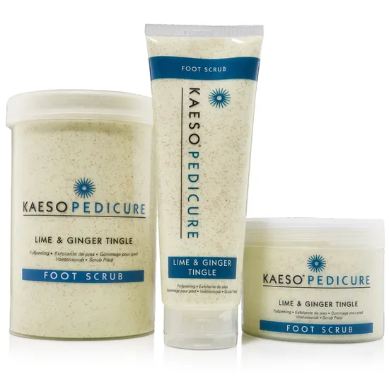 Kaeso Lime & Ginger Tingle Foot Scrub