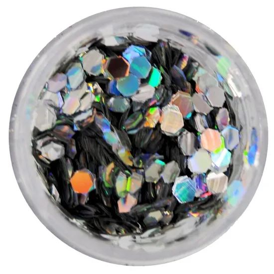 Cuccio Icon Glitter Dust Holographic Festival Cosmic 125