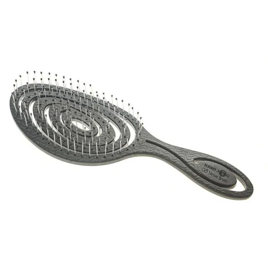 Hair Tools Headjog No.8 Straw Brush Graphite