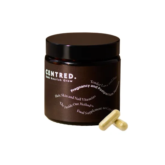CENTRED. Pregnancy & Post Partum Hair Supplements Capsules