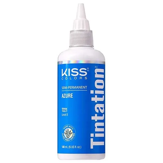 Kiss Colours Tintation Semi Permanent Hair Colour Azure T221