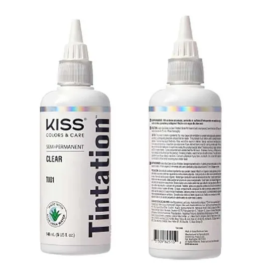 Kiss Colours Tintation Semi Permanent Hair Colour Clear T001