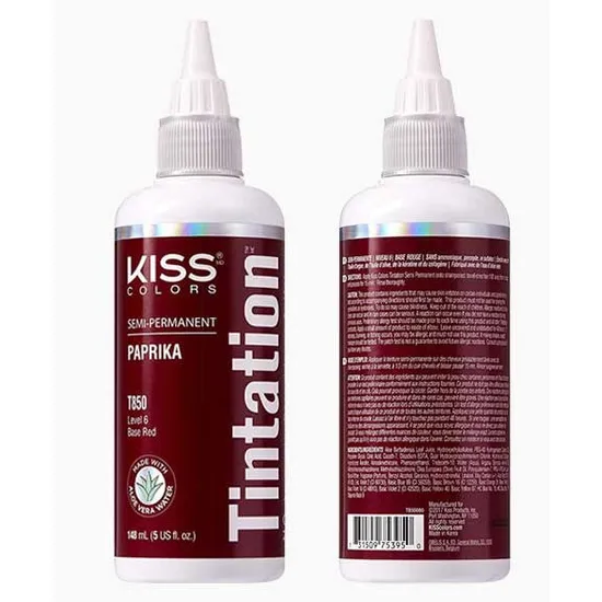 Kiss Colours Tintation Semi Permanent Hair Colour Paprika T850