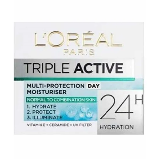 L'Oreal Paris Triple Active Multi Protection Day Cream Normal Combination