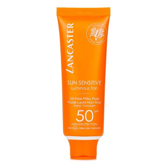 Lancaster Sun Sensitive Luminous Tan Oil-Free Milk SPF 50