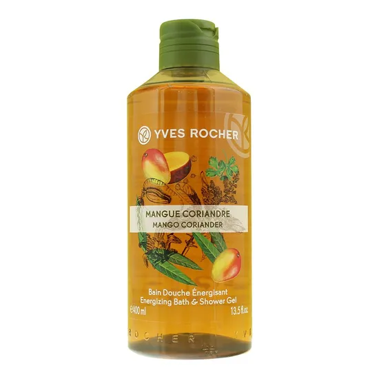 Yves Rocher Mango Coriander Energising Bath & Shower Gel