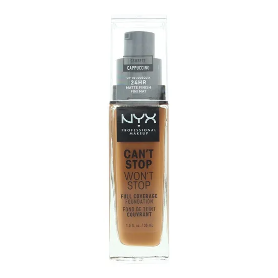 NYX Professional Makeup Can't Stop Won't Stop Full Coverage 24h Foundation