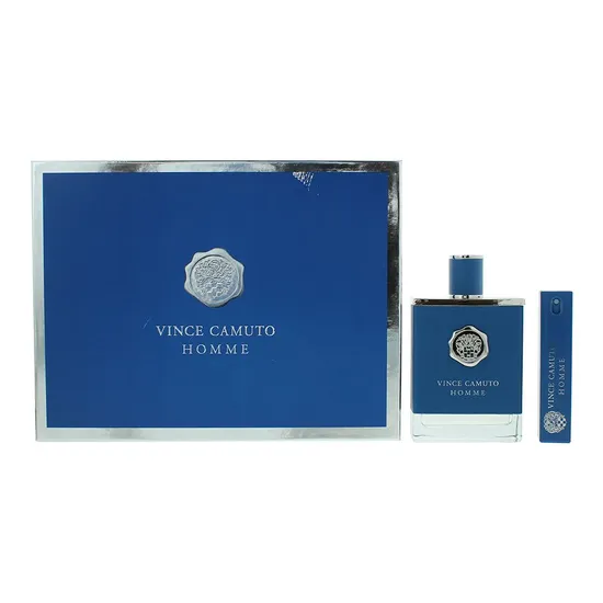 Vince Camuto Homme Gift Set 200ml Eau De Toilette + 15ml Eau De Toilette