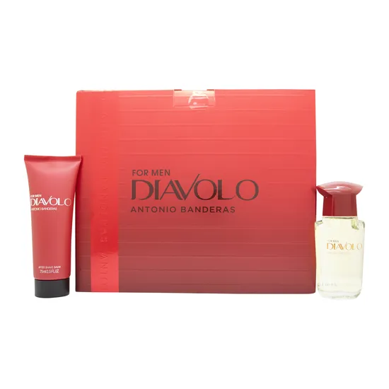 Antonio Banderas Diavolo Eau De Toilette + Aftershave Balm Gift Set