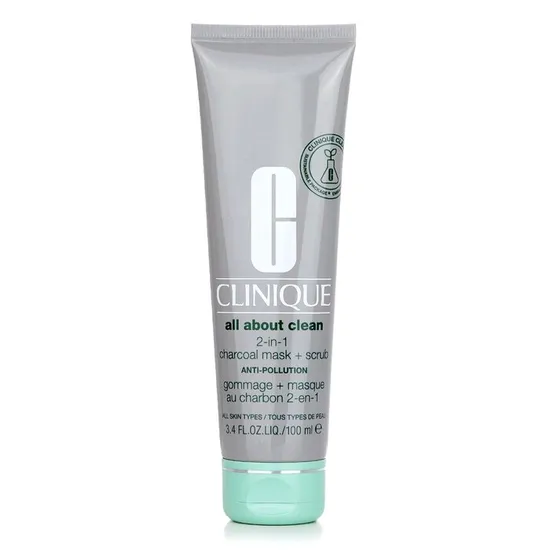 Clinique All About Clean 2-in-1 Charcoal Mask + Scrub
