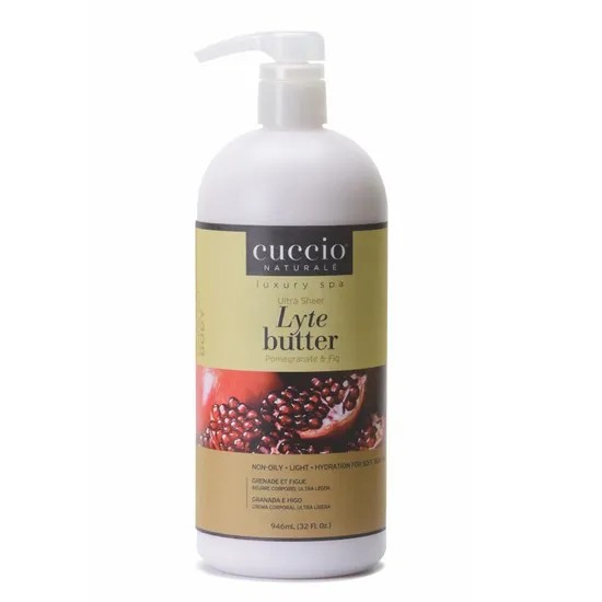 Cuccio Pomegranate & Fig Lyte Body Butter 946Ml