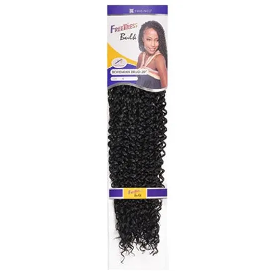 Shake N Go Freetress Bulk Synthetic Bohemian Braid