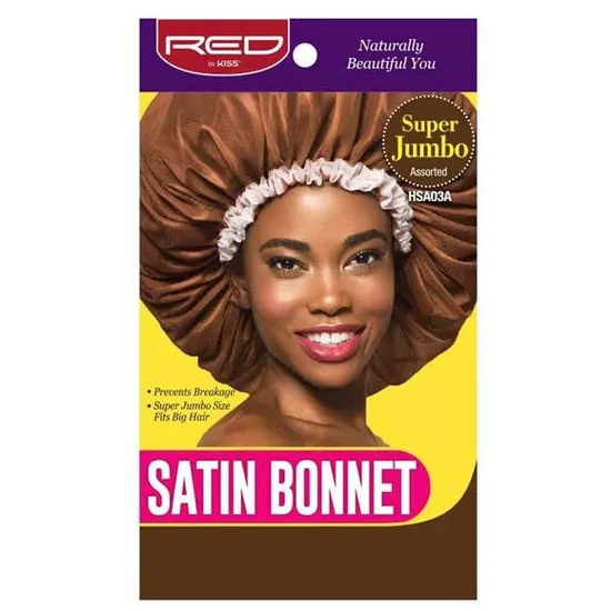 Kiss Satin Bonnet Assorted Super Jumbo