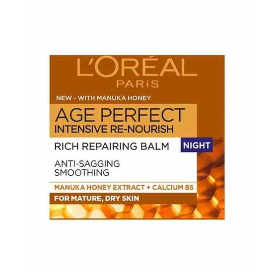 L'Oreal Paris Age Perfect Manuka Honey Rich Repairing Balm Night