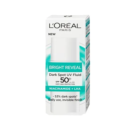 L'Oreal Paris Bright Reveal 50 Plus Dark Spot UV Fluid