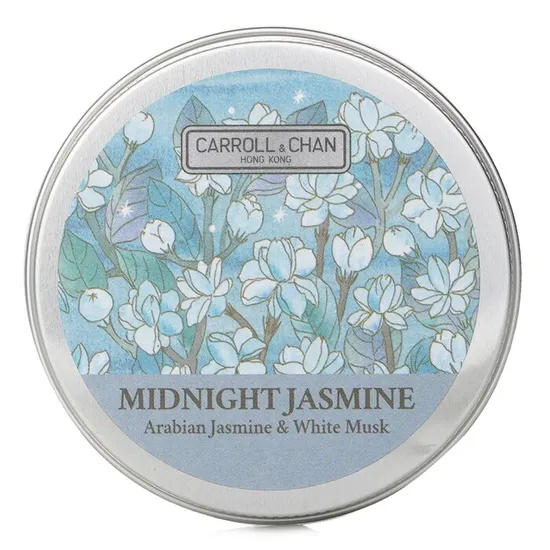 Carroll & Chan 100% Beeswax Mini Tin Candle Midnight Jasmine Arabian Jasmine & White Musk