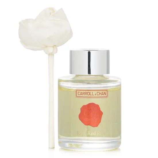 Carroll & Chan Mini Diffuser Red, Red Rose Fresh Roses & Asian Oud