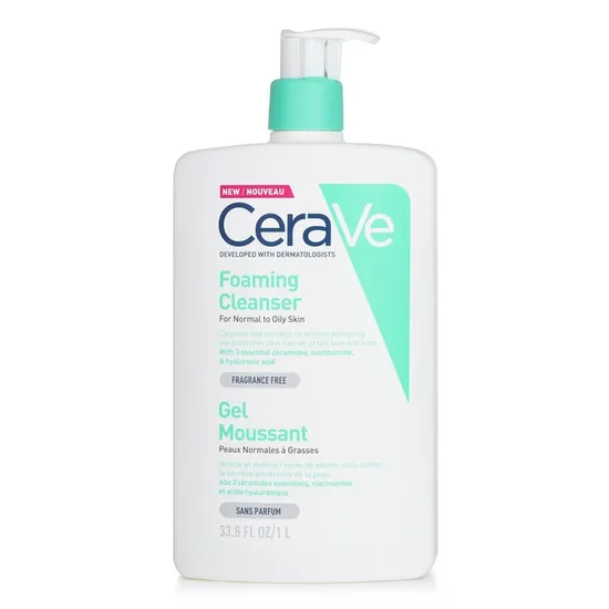 CeraVe Foaming Cleanser Normal To Oily Skin