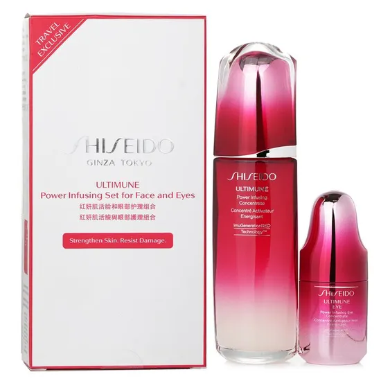Shiseido Ultimune Power Infusing Set: Face Concentrate 100ml + Eye Concentrate 15ml