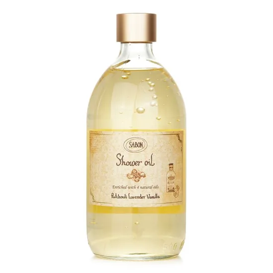 Sabon Shower Oil Patchouli Lanvender Vanilla