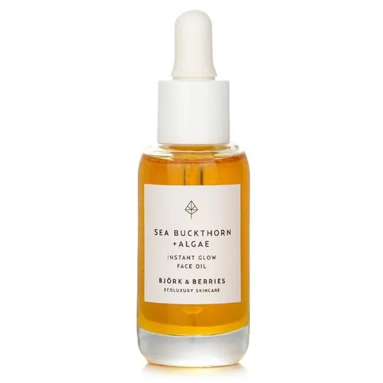 Björk & Berries Sea Buckthorn+ Algae Instant Glow Face Oil
