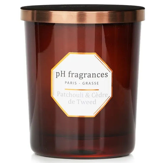 pH fragrances Scented Candle Patchouli & Cedre De Tweed
