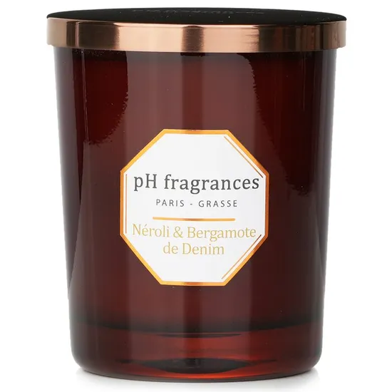 pH fragrances Scented Candle Neroli & Bergamote De Denim