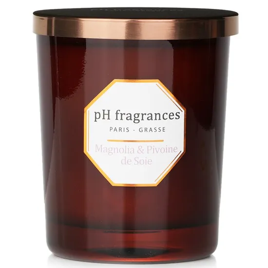 pH fragrances Scented Candle Magnolia & Pivoine De Soie