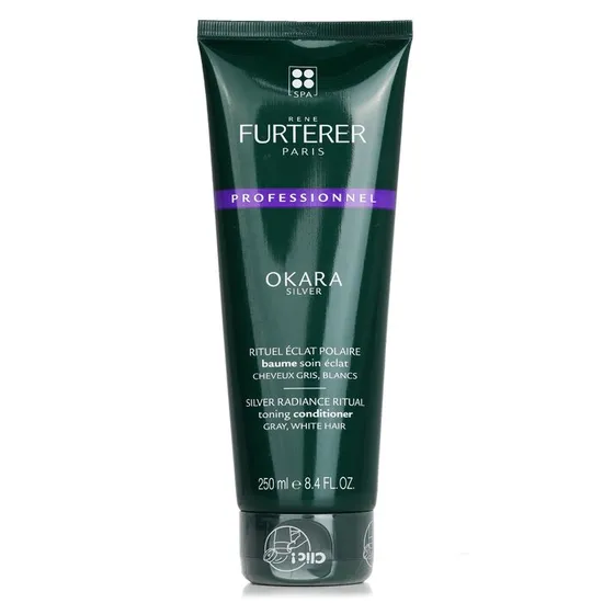 René Furterer Okara Silver Silver Radiance Ritual Toning Conditioner Grey, White Hair