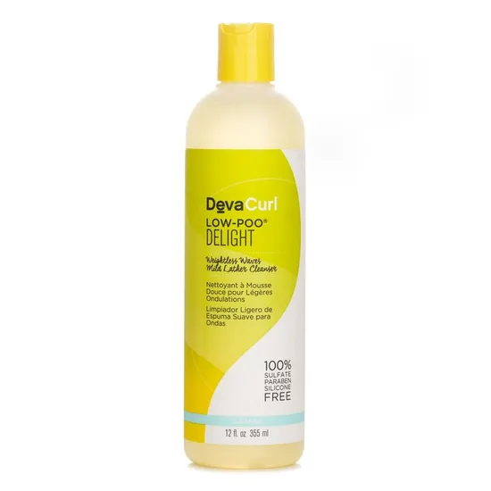 DevaCurl Low-Poo Delight Weightless Waves Mild Lather Cleanser For Wavy Hair