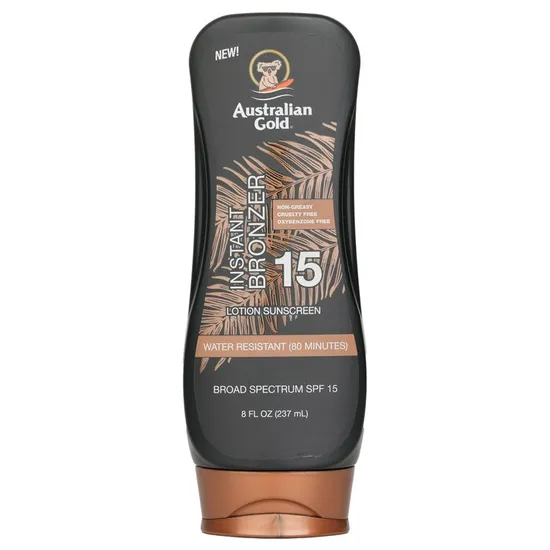 Australian Gold Lotion Sunscreen SPF 15 With Instant Bronzer