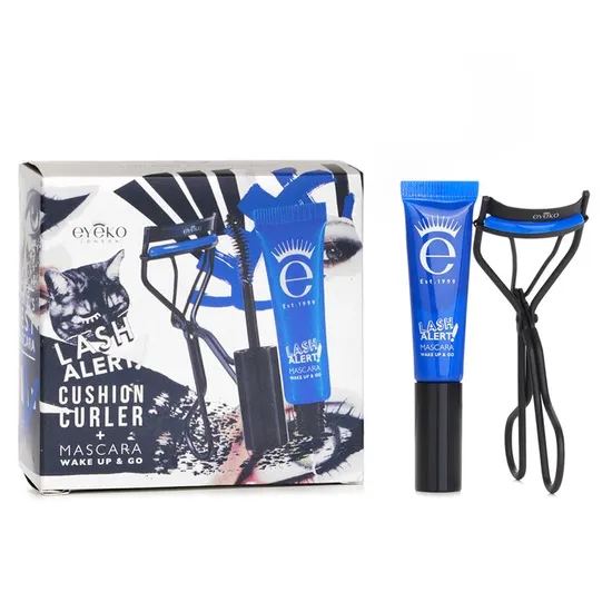 Eyeko Lash Alert Cushion Curler & Mascara Set: Curler + Mascara