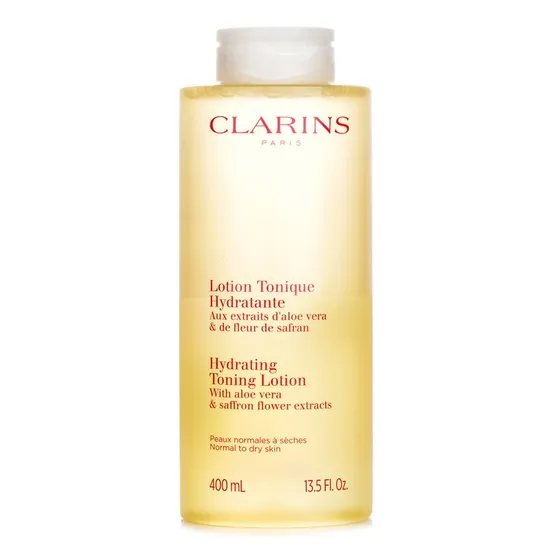 Clarins Hydrating Toning Lotion With Aloe Vera & Saffron Flower Extracts Normal To Dry Skin