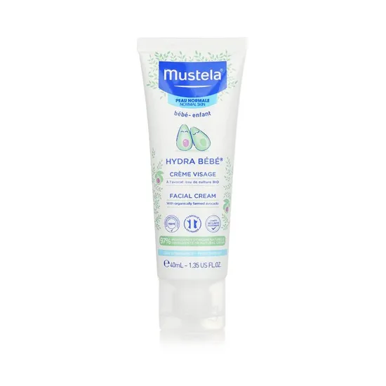 Mustela Hydra-Bebe Facial Cream With Organic Avocado Normal Skin