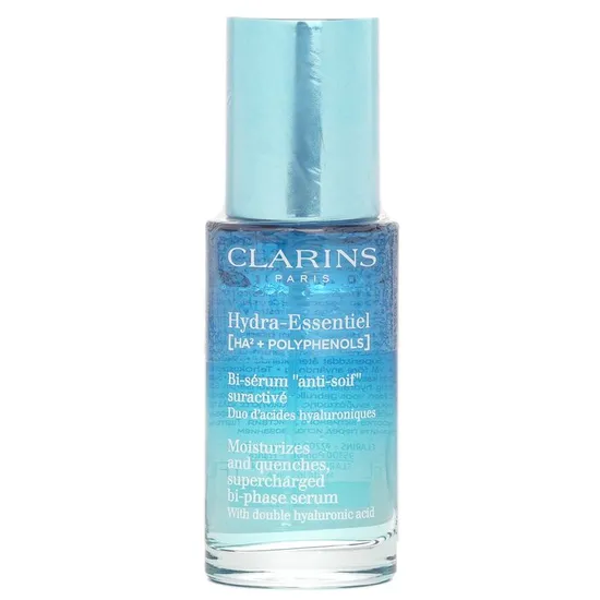 Clarins Hydra Essentiel Moisturises & Quenches, SuperCharged Bi Phase Serum