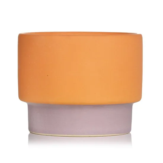 Paddywax Colour Block Ceramic Candle Violet & Vanilla