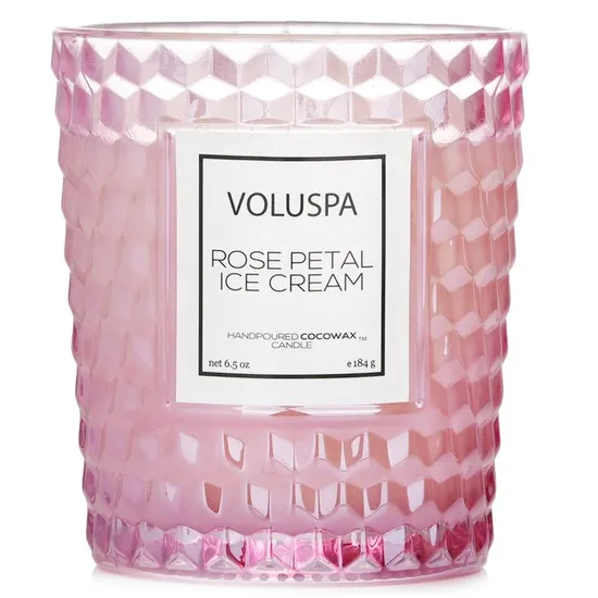 VOLUSPA Classic Candle Rose Petal Ice Cream