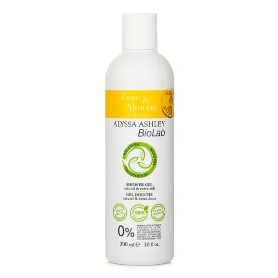 Alyssa Ashley Biolab Tiare & Almond Shower Gel