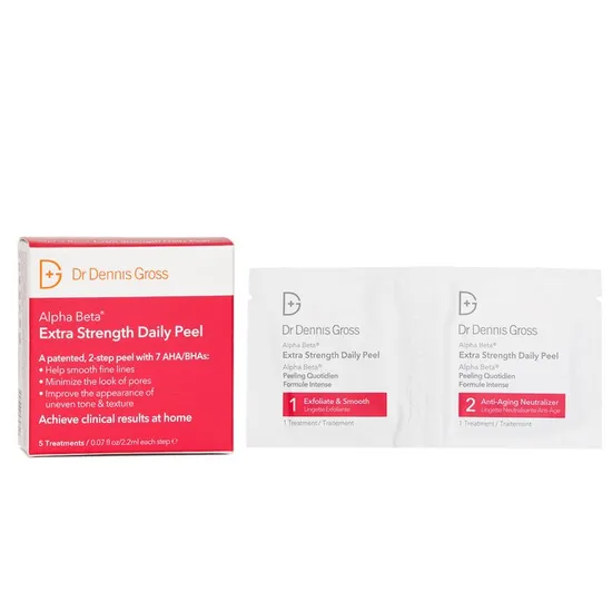 Dr Dennis Gross Skincare Alpha Beta Extra Strength 2 Step Daily Peel