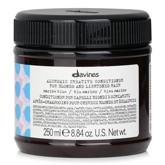 Davines Alchemic Creative Conditioner Marine Blue For Blonde & Lightened Hair