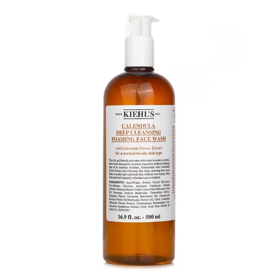 Kiehls Kiehl's Calendula Deep Cleansing Foaming Face Wash 500Ml