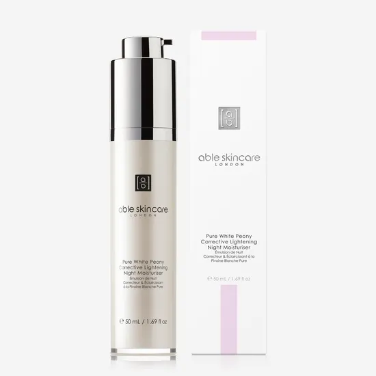 Able Pure White Peony Corrective Lightening Night Moisturiser