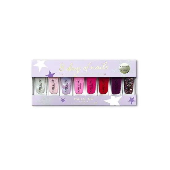 Nails Inc 8 Days Of Nails Nail Polish Set