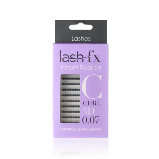 Lash FX 3d Russian Lashes C Curl