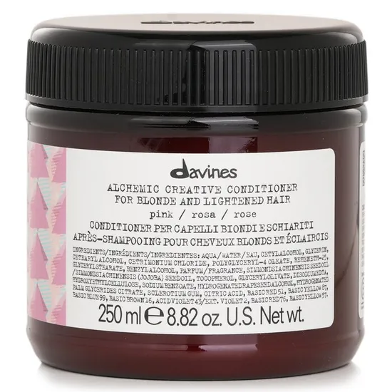 Davines Alchemic Creative Conditioner Pink For Blonde & Lightened Hair