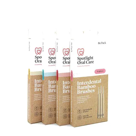 Spotlight Oral Care Interdental Bamboo Brushes